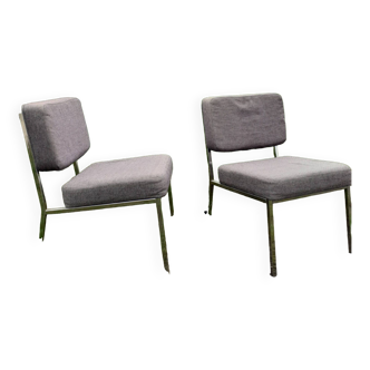 Pair of low chairs