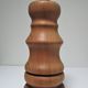 Lamp foot XL solid wood veined turned vintage