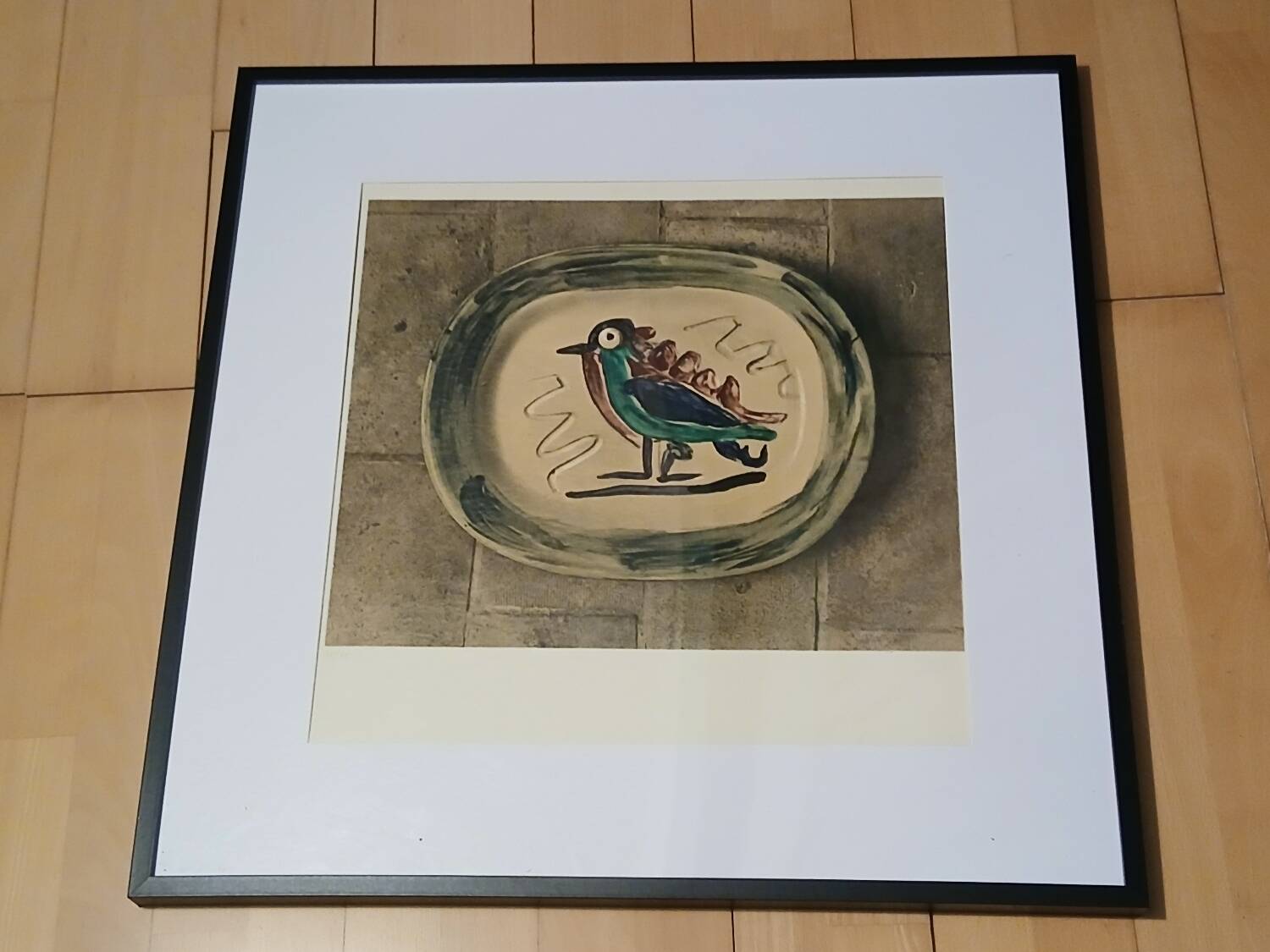 Picasso lithograph "Colourful Bird" (1967) - Mourlot Workshop - Print