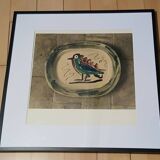 Picasso lithograph "Colourful Bird" (1967) - Mourlot Workshop - Print