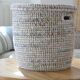 Bohemian laundry basket