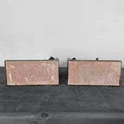 Lion and lioness bookends by Joseph Carlier, 1930