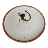 Large round serving platter Pottery of the Dove