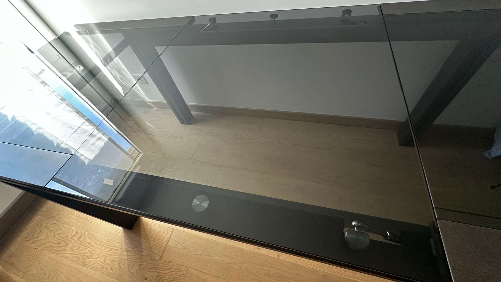Dining table Glass Box Roche Bobois