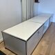 USM Haller TV unit in Pure White
