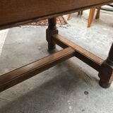 Old farmhouse table in solid oak