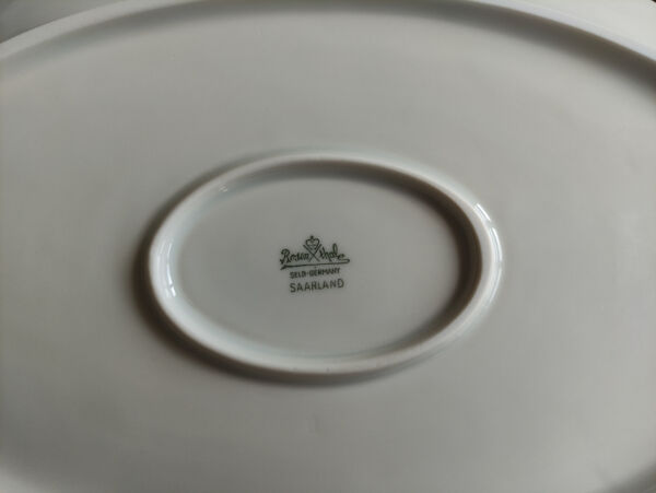 3 plats de service en porcelaine blanche Rosenthal