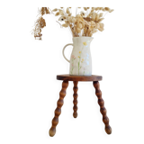 Antique wooden tripod stool