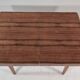 Art Deco Dining Table in Walnut, 1960s