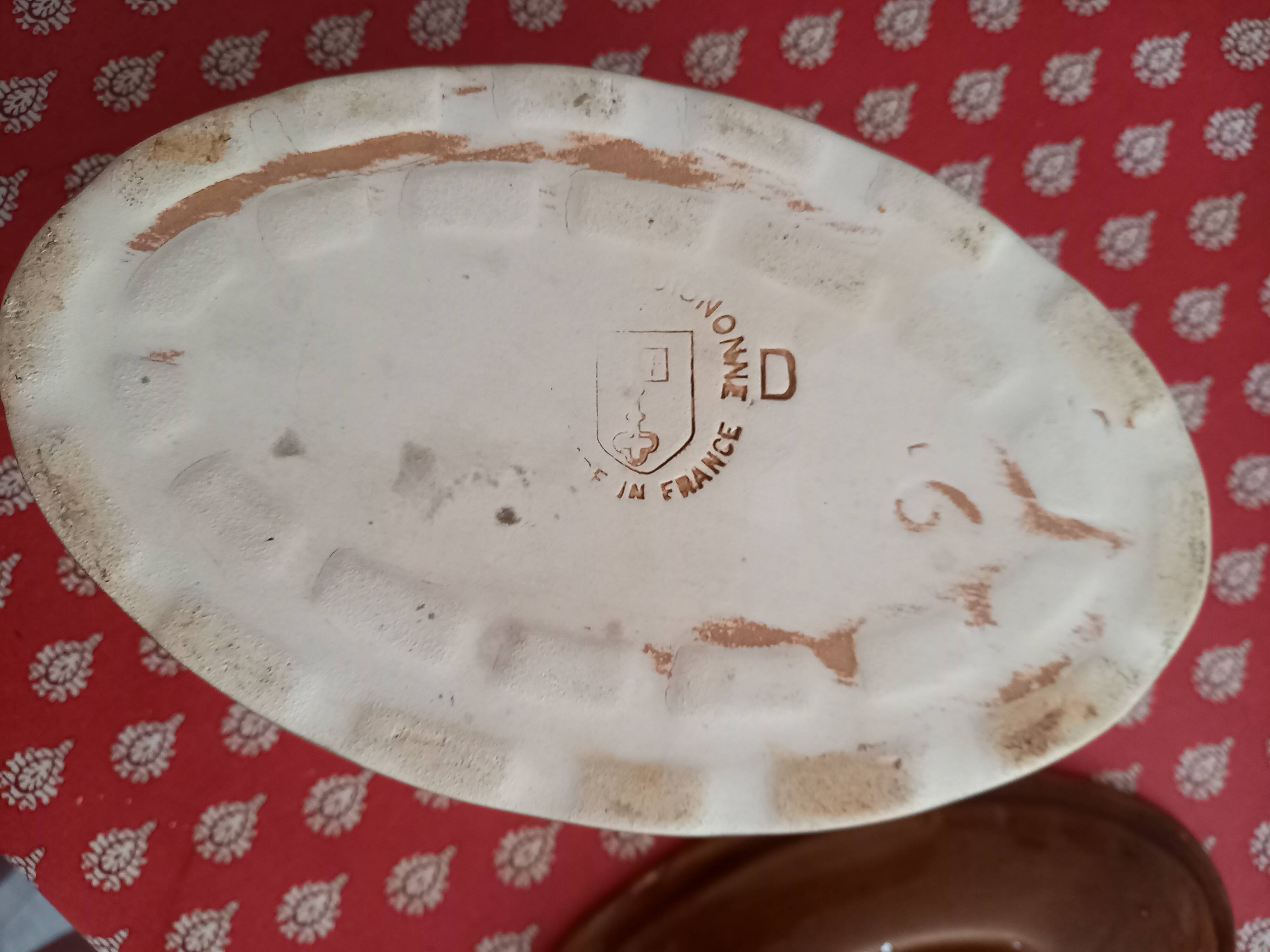 Old vintage oven dish
