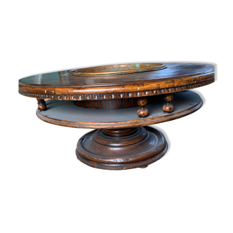 Table basse ronde en bois