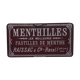 Plaque publicitaire