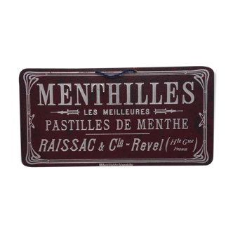 Plaque publicitaire