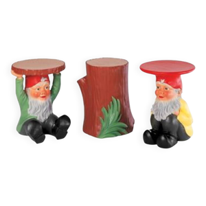 Lot 3 Gnomes kartell - starck