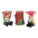 Lot 3 Gnomes Kartell - Authentiques Philippe Starck Réf. : QVBSF433