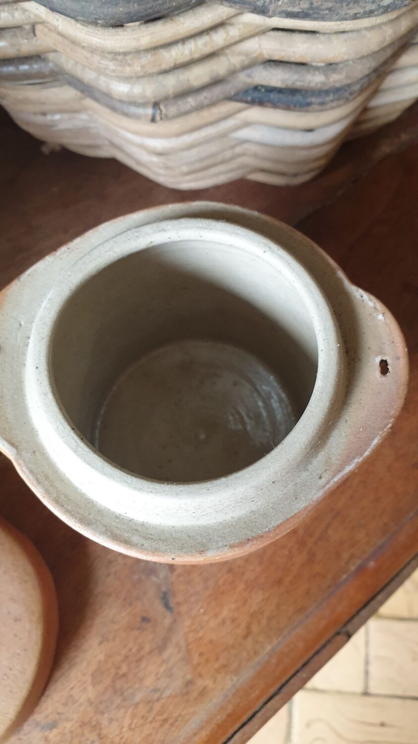 Vintage stoneware pot