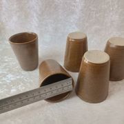 Stoneware cups Digoin*5