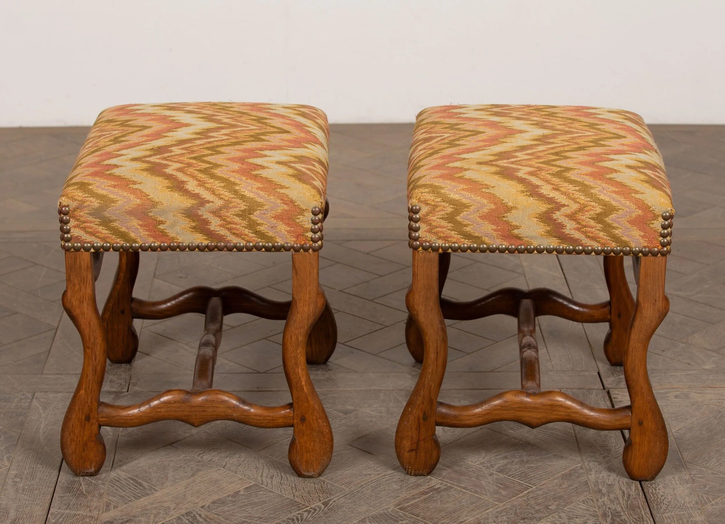 Pair of Louis XIII stools