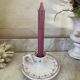 Ceramic hand candle holder with Moustiers decor