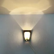 Brass Wall Lamp by Wilhelm Wagenfeld for Peill und Putzler