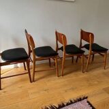 4 Boltinge Mobelfabrik model 62 chairs - Denmark, 1950s