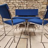 Banc et ses deux chaises vintage 1970
