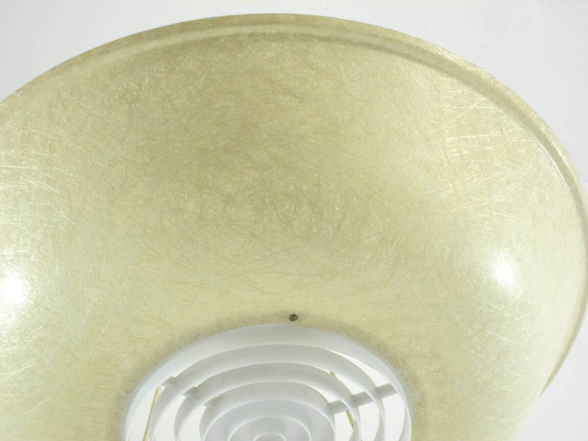 Philips Louis Kalff fifties vintage fiberglass ceiling lamp