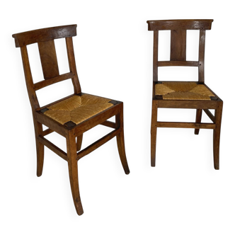 italian rustic chairs 1890s