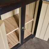 Art deco cooler in solid oak