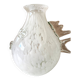 Atypical Murano Marbled Glass Vase Venetian Glassmakers Fish Design