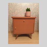 Bedside table year 50 terracotta