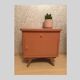 Bedside table year 50 terracotta