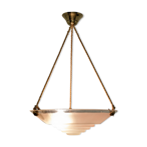 Suspension vasque art déco en