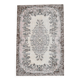 Brown & beige vintage rug 173x253cm