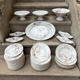 Porcelain Tableware – Late 19th Century – 40 pieces