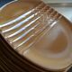 12 flat/asparagus plates from the 70s-80s