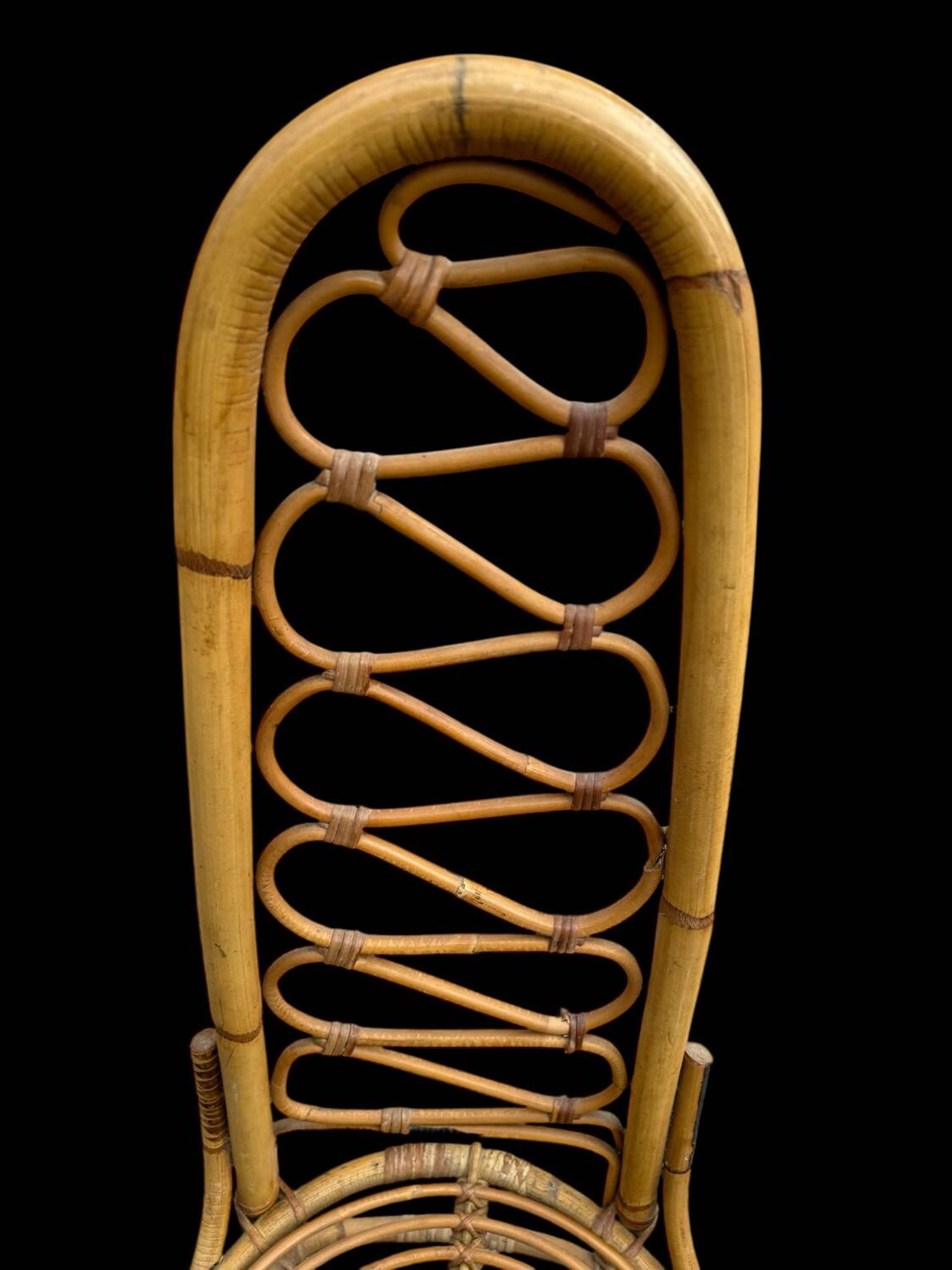 Bamboo Chairs by Dirk Van Sliedrecht for Rohe Noordwolde, 1960.Set of 3