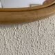 Vintage 1970 mirror apple rattan wicker fruit - 35 x 32 cm