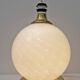 Mid-Century Modern Brass and Blown Murano Glass Table Lamp, 1970s