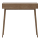 Console minimaliste en chêne avec tiroir