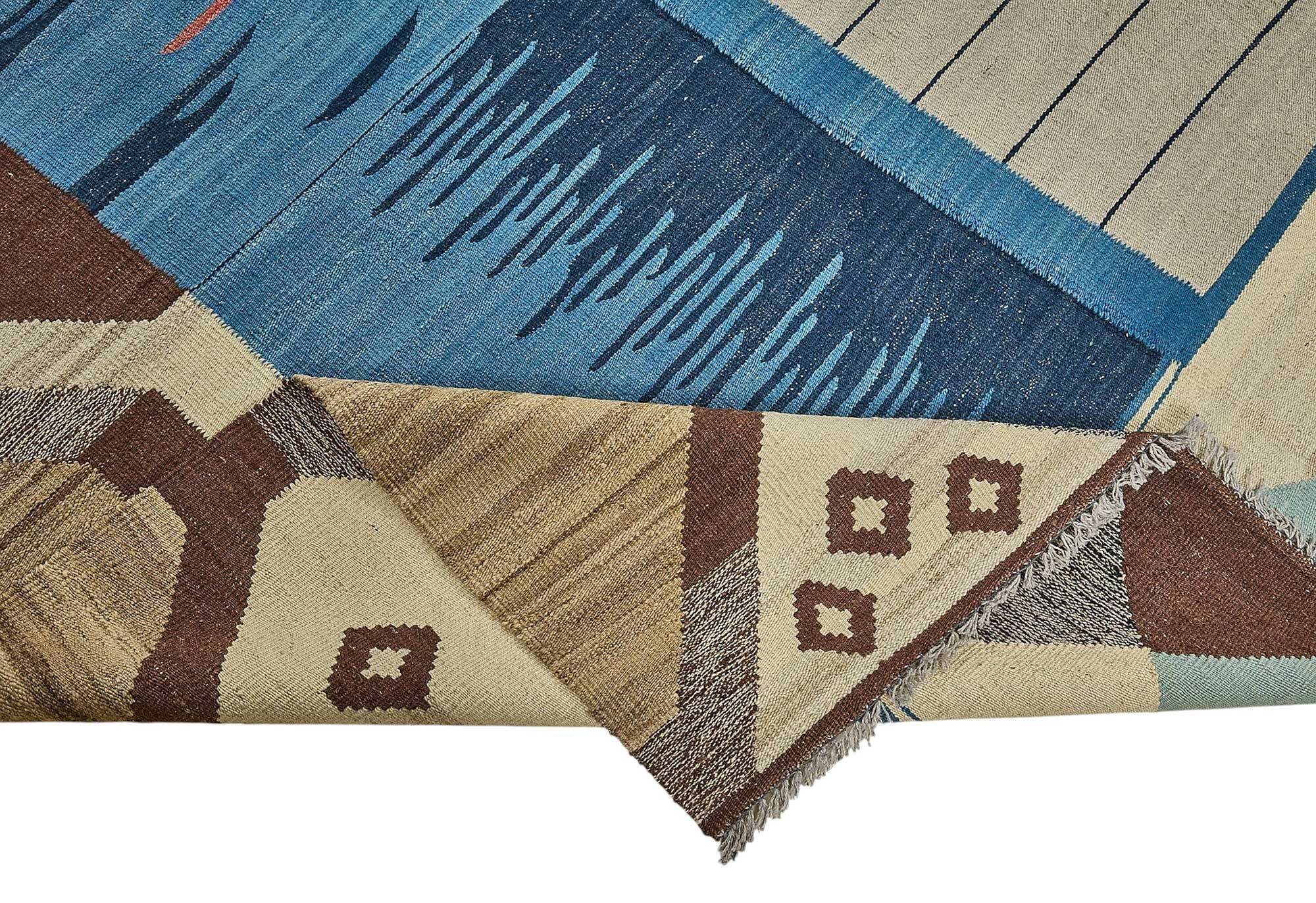 Contemporary Tribal Decorative Kilim 310 cm x 434 cm