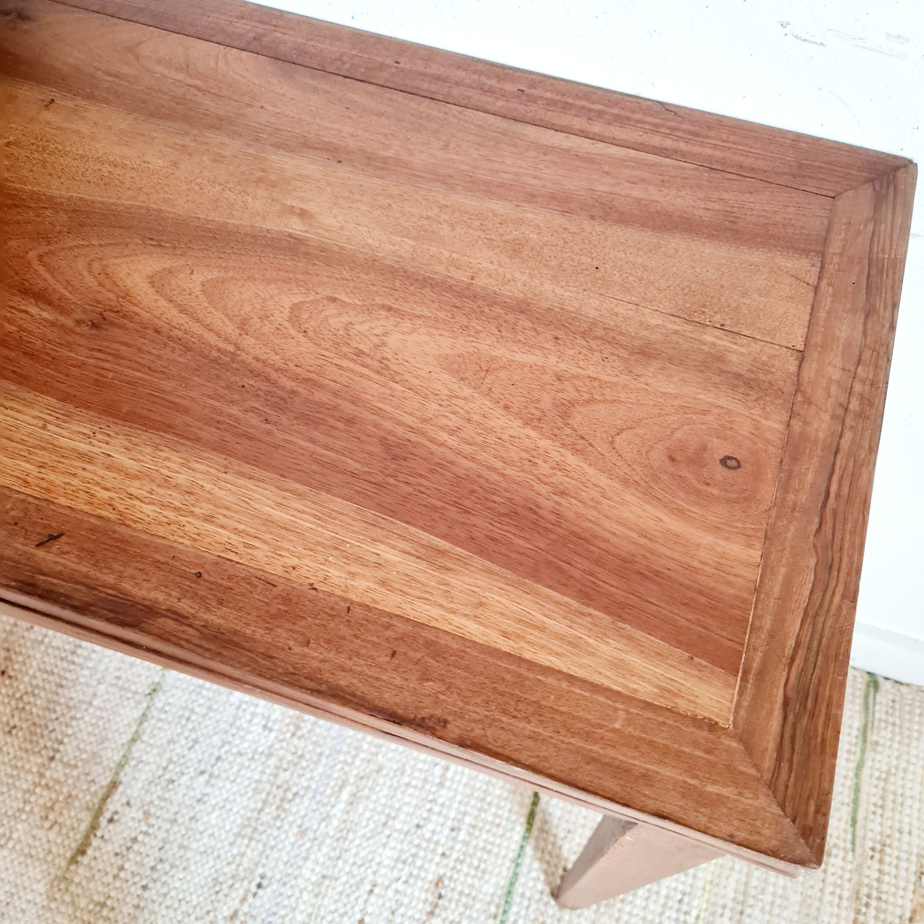 Old wooden play table