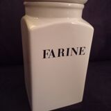 Flour and sugar jars