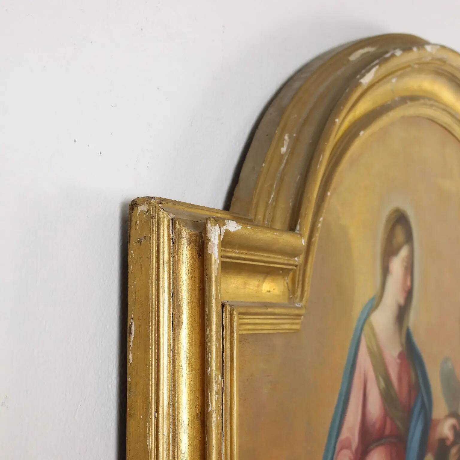 Religious subject, oil on canvas, Italy 17th-18th century