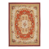 Handmade European Vintage Aubusson Kilim 308 cm x 426 cm