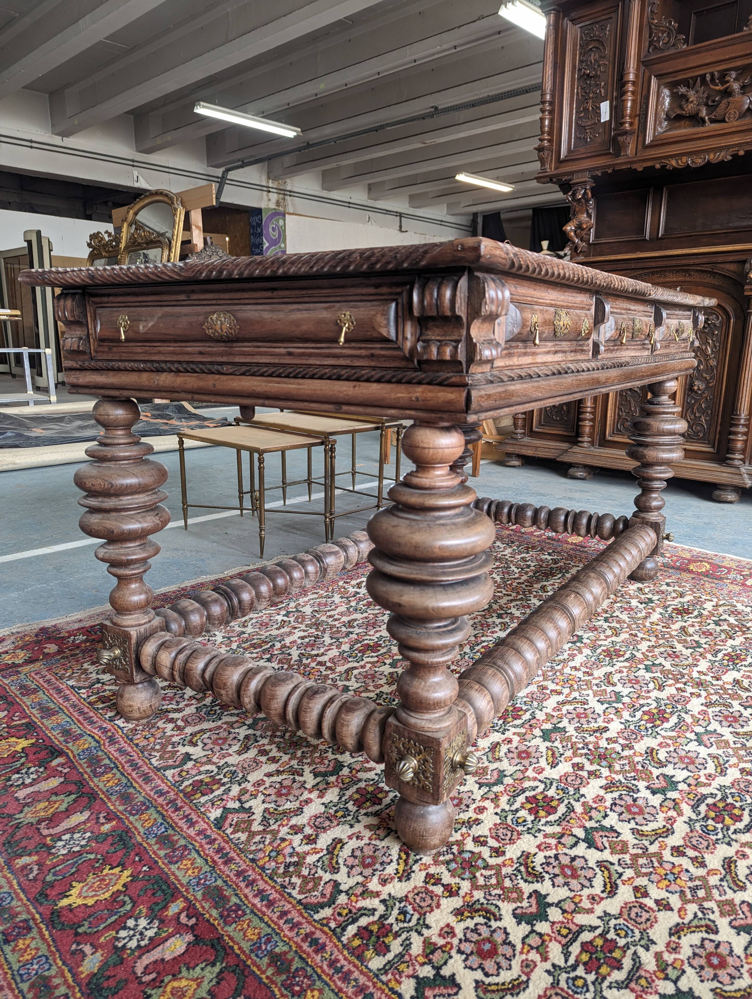 19th century Portuguese rosewood table