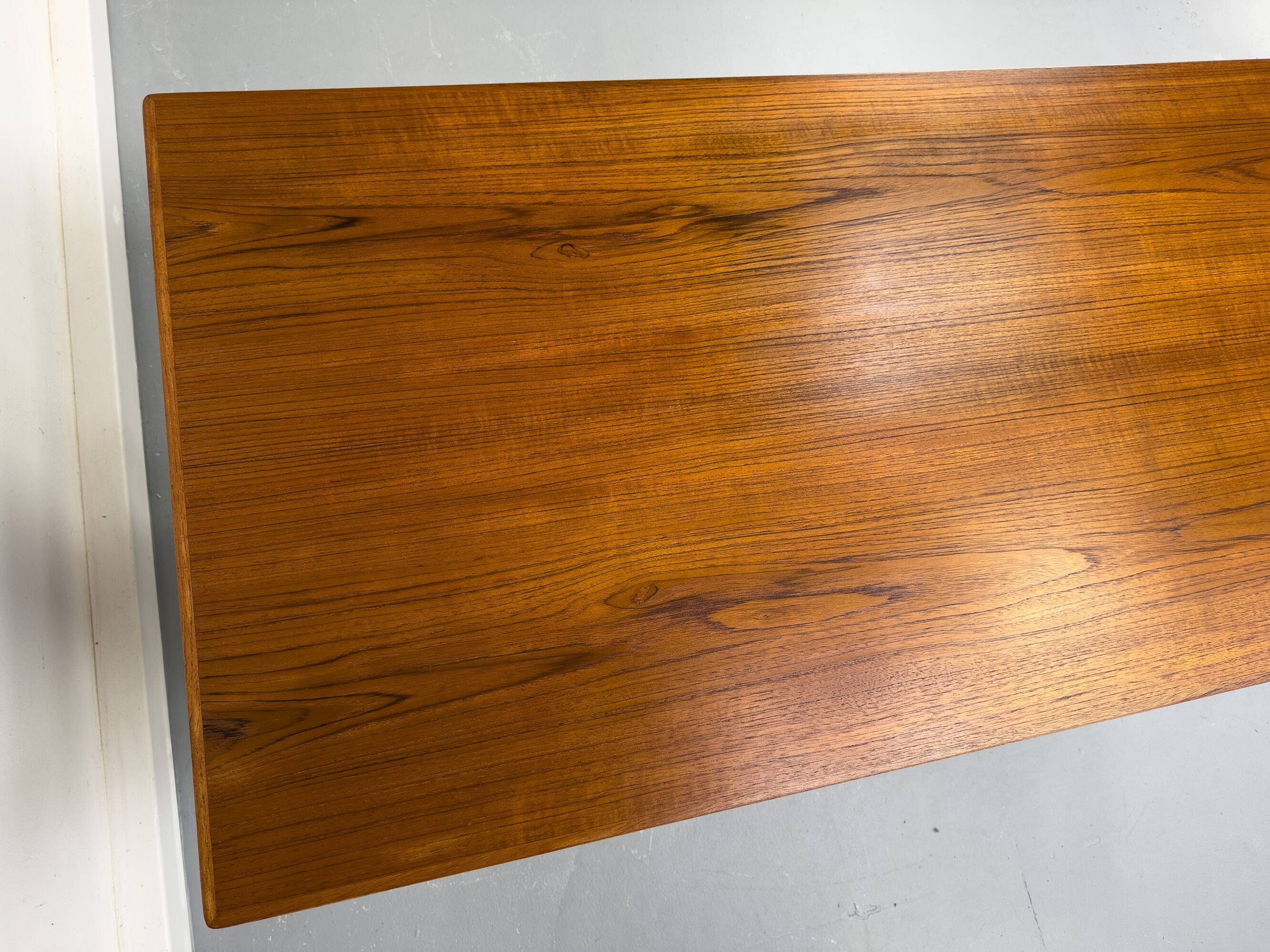 Danish Teak Desk with Drawers by H. Jørgensen for Fredericia, 1960s