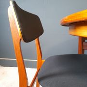 4 Scandinavian chairs by Bundgaard Rasmussen for Thorso Stolefabrik 1960