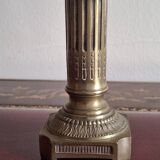 Empire style bronze candle holder