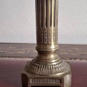 Empire style bronze candle holder